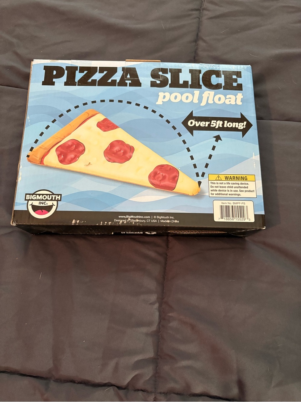 Pizza Slice Pool Float - 5 Feet Long